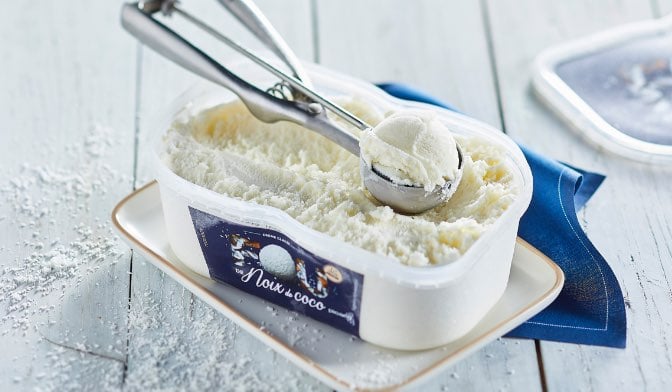 Crème glacée Fou de noix de coco — vue 2